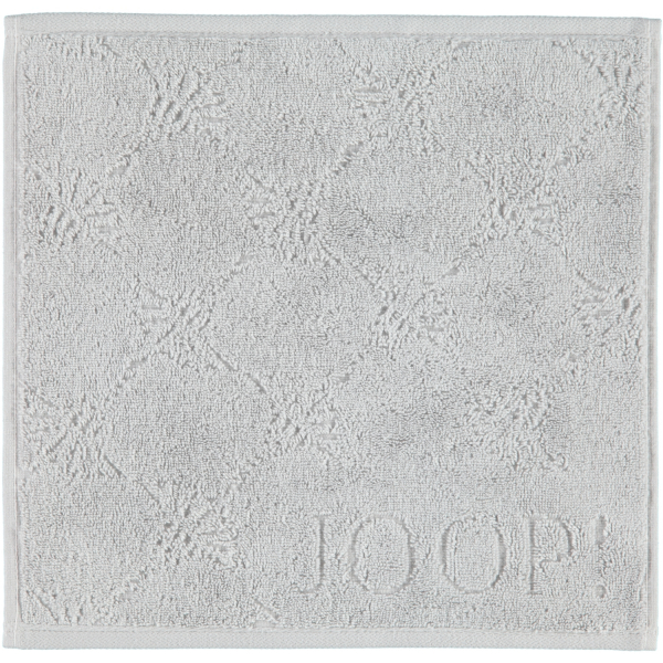 JOOP Uni Cornflower 1670 - Farbe: platin - 705 Seiflappen 30x30 cm
