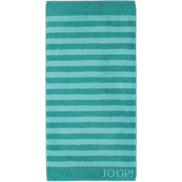 JOOP! Classic - Stripes 1610 - Farbe: Türkis - 40 Handtuch 50x100 cm