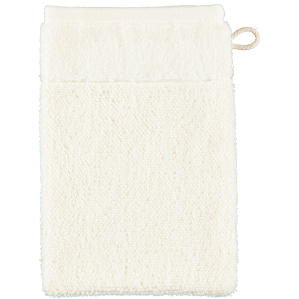 Möve Bamboo Luxe - Farbe: ivory - 017 (1-1104/5244) Waschhandschuh 15x20 cm