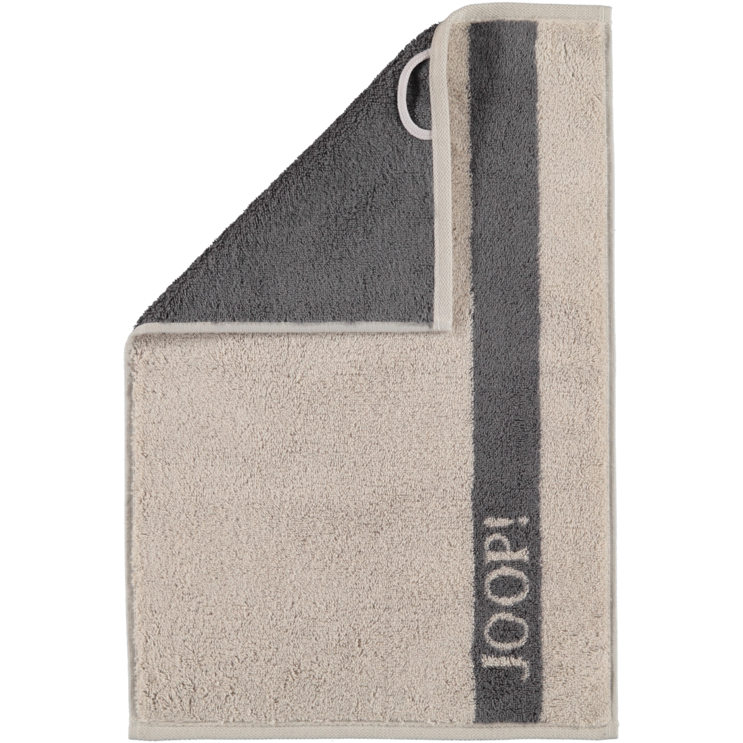 JOOP Handtücher Infinity Doubleface Sand 1678 37 Duschtuch Handtuch Streifen 