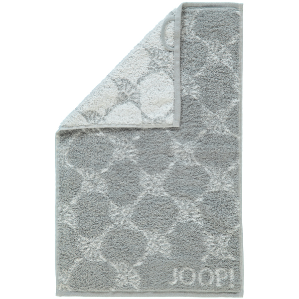 JOOP! Cornflower 1611 - Farbe: Silber - 76 Gästetuch 30x50 cm