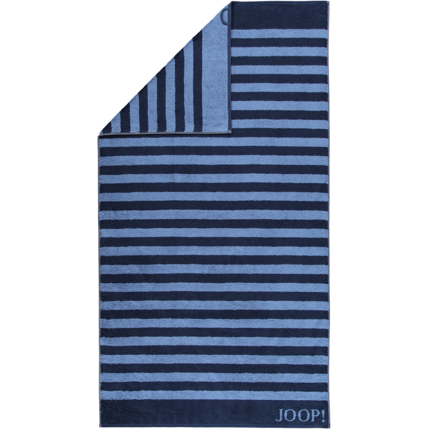 JOOP Handtuch Spirit Stripes 1664 77 Grau Blau Streifen Duschtuch Frottier