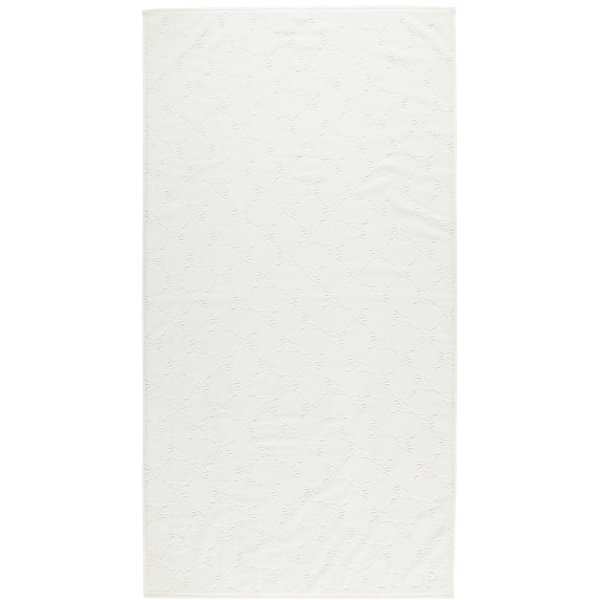 JOOP Uni Cornflower 1670 - Farbe: weiß - 600 Duschtuch 80x150 cm